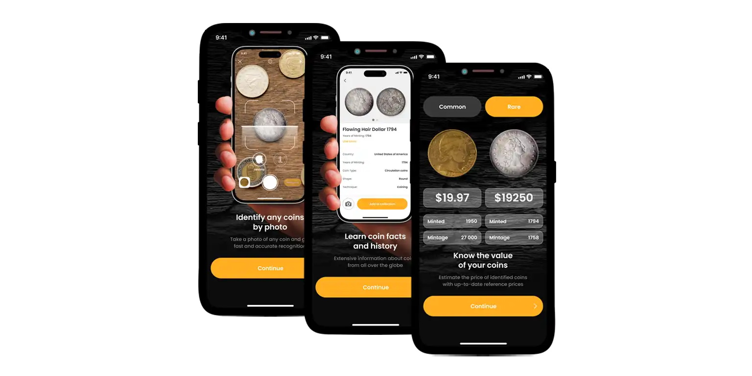 Coin ID Scanner workflow presentation.